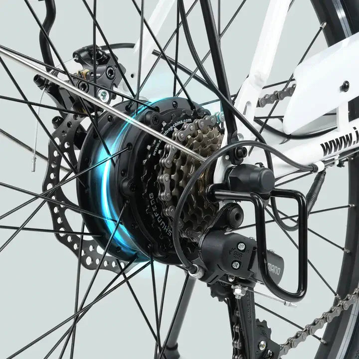 iSinwheel U2 Electric Cruiser Bike - Street Rides