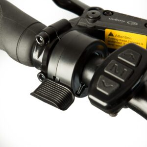 Bluerev Ultra Low-Step Folding Fat Tire E-Bike - Thumb Throttle - Street Rides