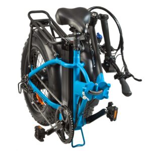 Bluerev Ultra Low-Step Folding Fat Tire E-Bike - Street Rides