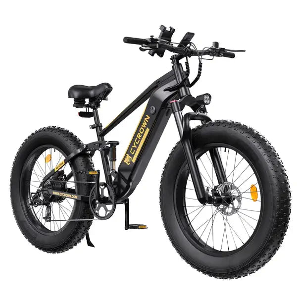 Cycrown Ultra Electric Bike for Adults- Max Speed 40KPH, Range 110 KM