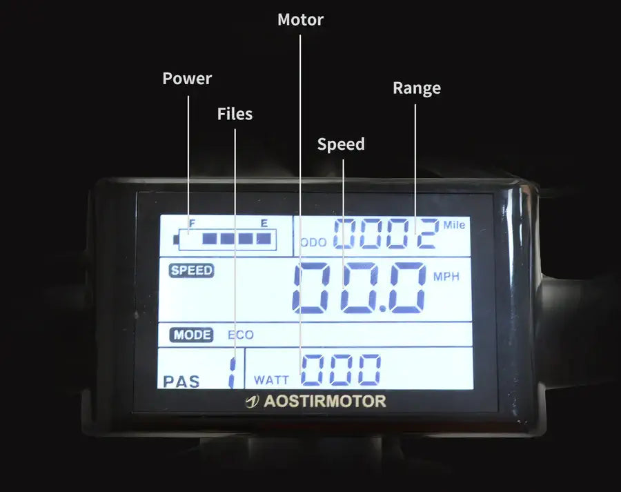 AOSTIRMOTOR Hero Off-Road Electric Mountain Bike- Street Rides