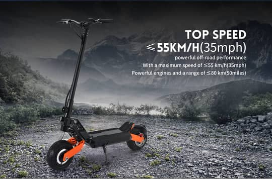 KUGOO G2 MAX - 1500 Watt Electric Scooter - Street Rides