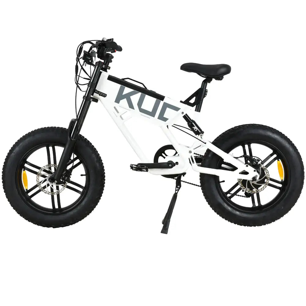KUGOO T01 Fat Tire Electric Bike 48V 500W Motor-Street Rides