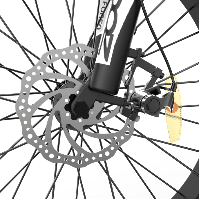 160 - 180MM MECHANICAL DISC BRAKES-Street Rides