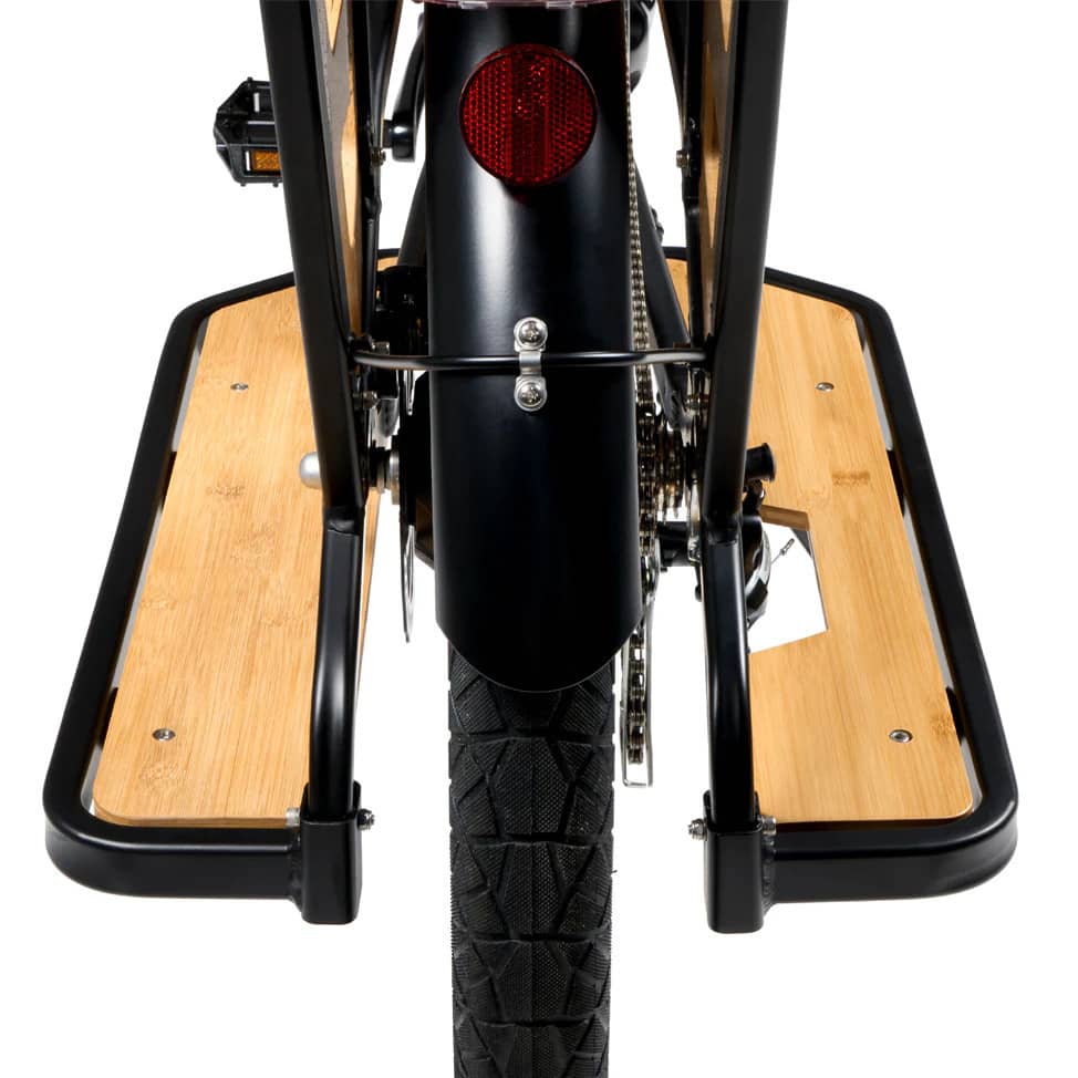 Integrated Rear Foot Rests-Magnum Payload Electric Cargo Bike - Street Rides