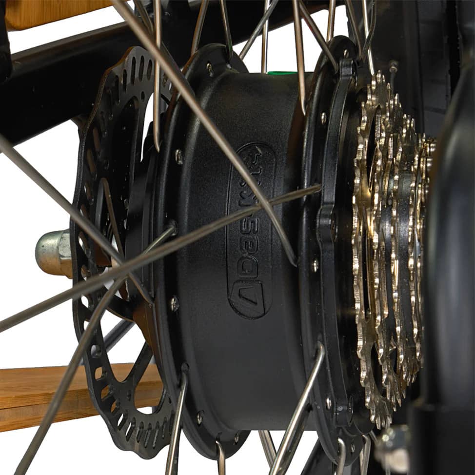 Powerful 500W Geared Hub Motor-Magnum Payload Electric Cargo Bike - Street Rides