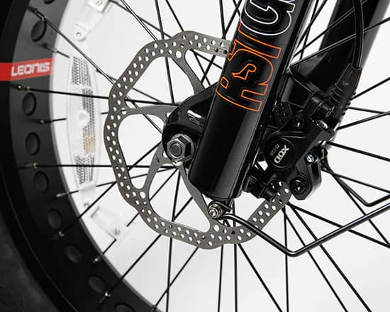 Hydraulic Brakes-Maui Jack Electric Folding Bike 2023 - Street Rides