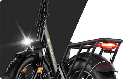 CycFree 120KM Long Range Electric Bike - Street Rides