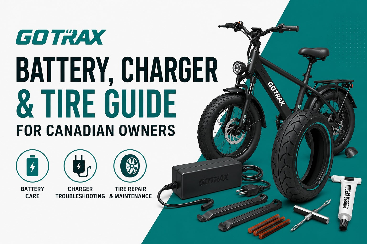 Gotrax Battery, Charger, and Tire Guide for Canadian Owners (2026)