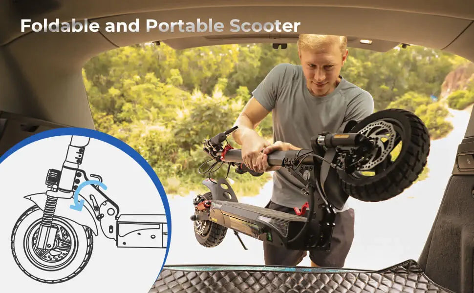 iSinwheel M 800W Racer Electric Scooter - Street Rides