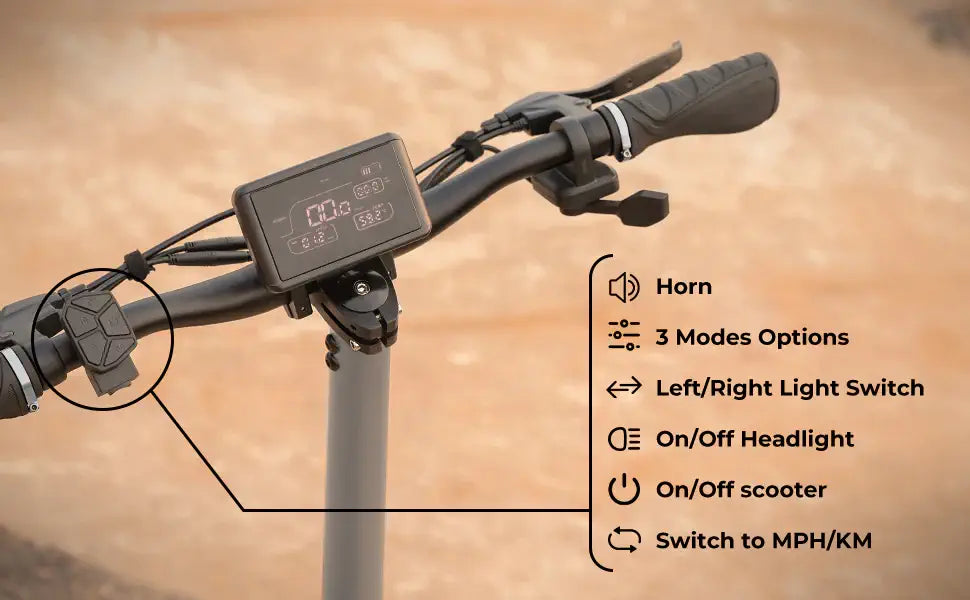 iSinwheel Raptor Pro 1600W Electric Scooter - Street Rides