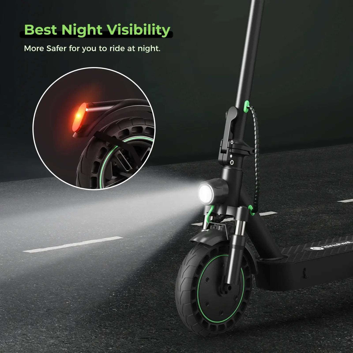  iSinwheel S9MAX 500W Electric Scooter - Street Rides