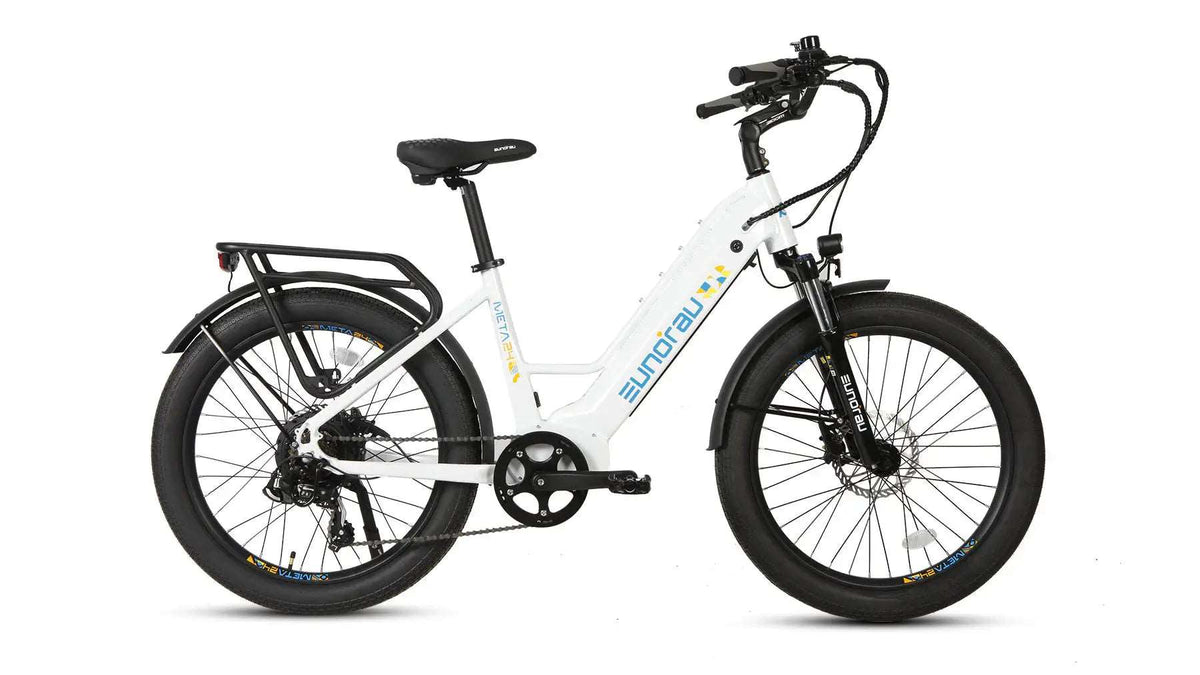 Eunorau META 24 Electric Commuter City Bike - Street Rides