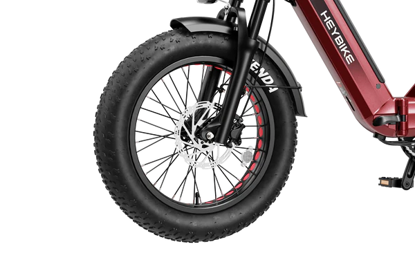 Heybike Ranger 3.0 Pro electric bike Canada rear rack and cargo detail