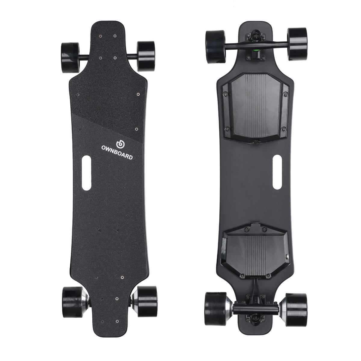 Ownboard C1S 35.4-inch dual-hub electric skateboard in black