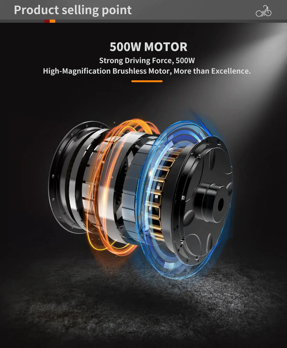 AOSTIRMOTOR S18 Mini Electric Bike - Street Rides