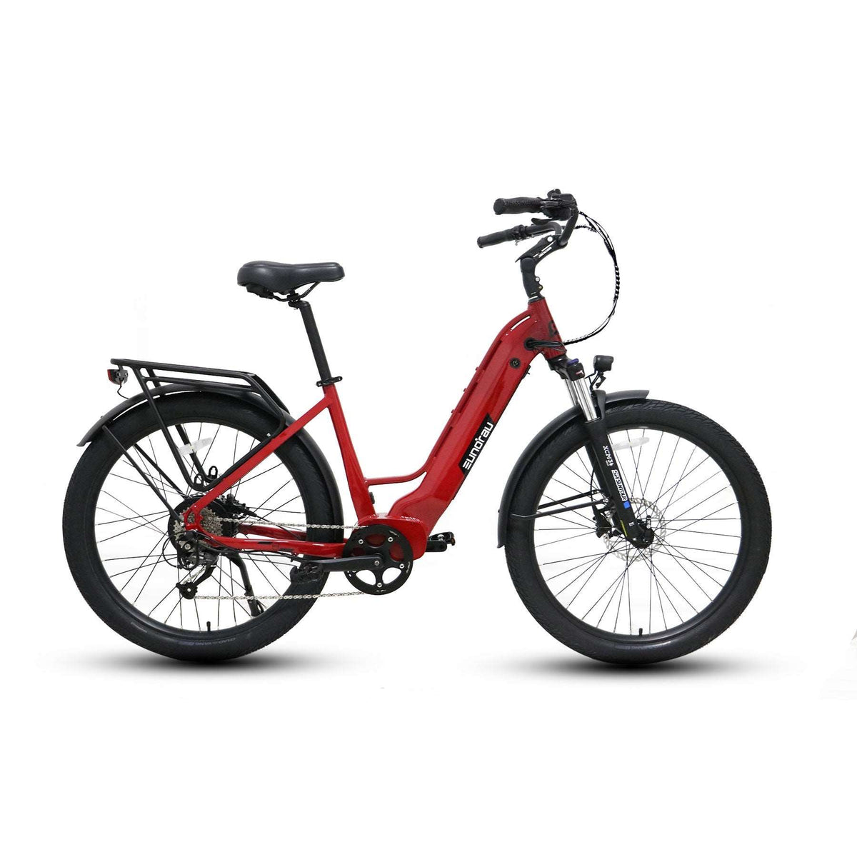 Eunorau 500W Meta275 Step-Thru Electric Bike - Street Rides