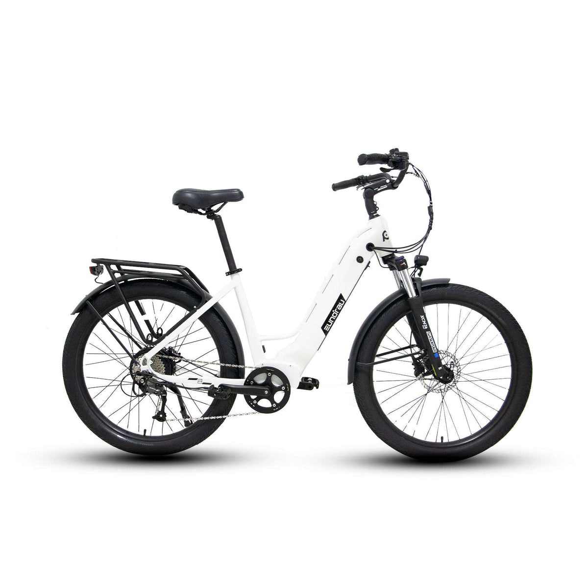 Eunorau 500W Meta275 Step-Thru Electric Bike - Street Rides