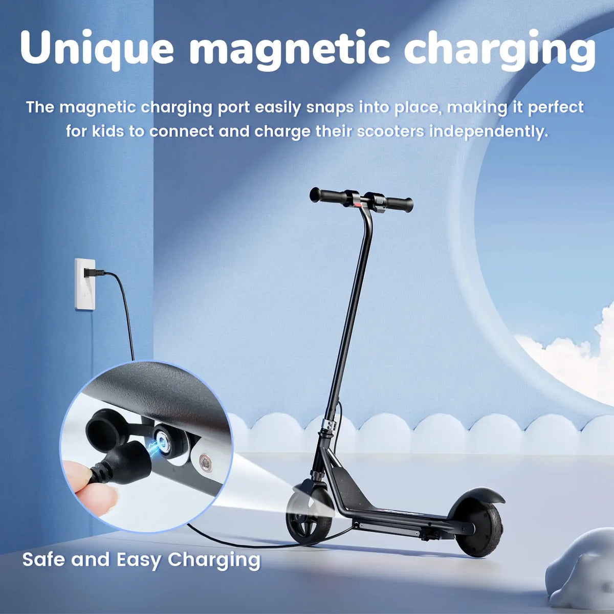 iScooter iK3 Electric Scooter for Kids Ages 6-14 - Street Rides