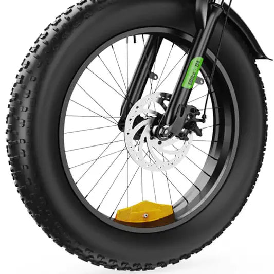 Isinwheel D4 Fat Tire Electric Bike - Street Rides