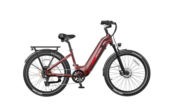 Heybike Hybrid electric bike Canada side profile