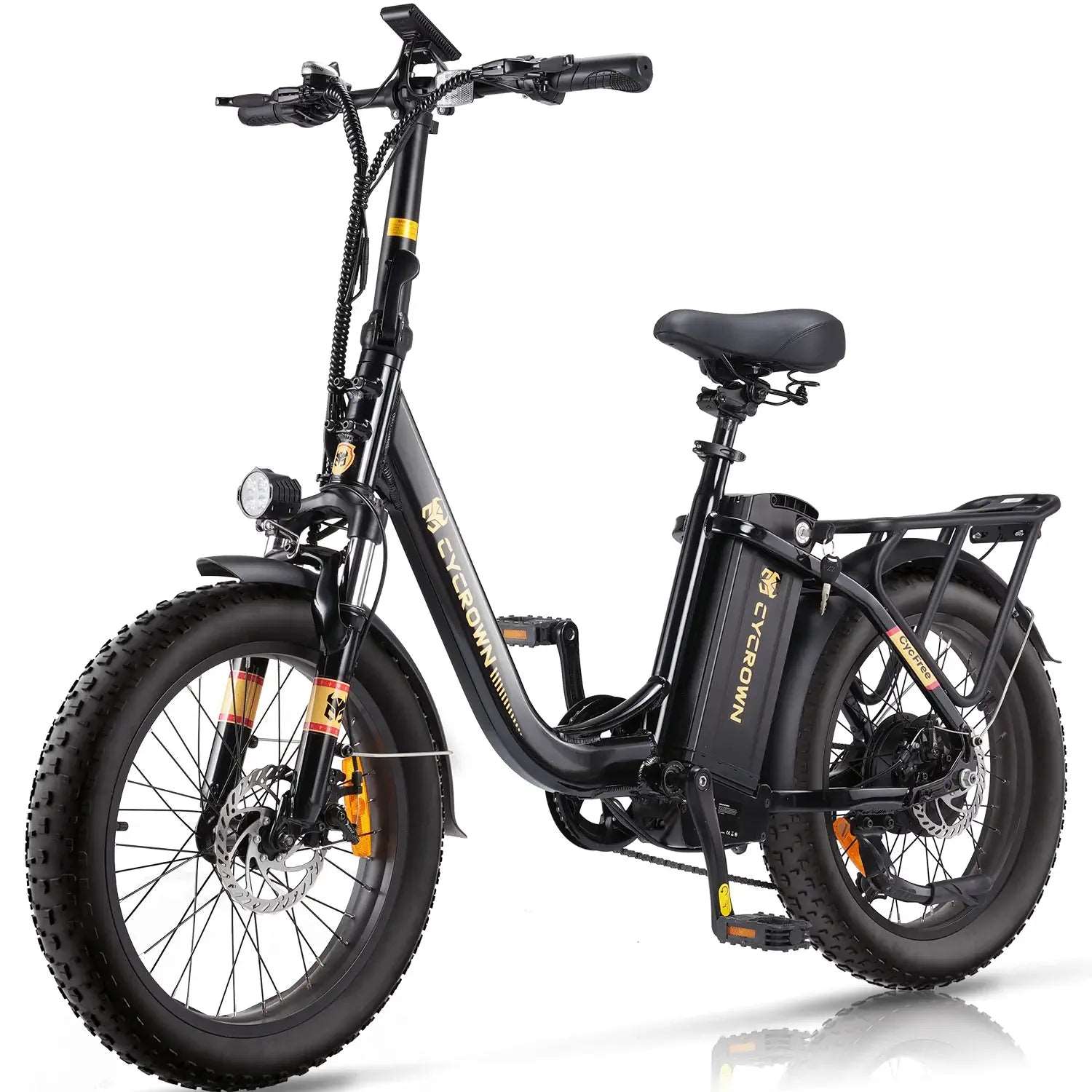 CycFree 120KM Long Range Electric Bike Street Rides