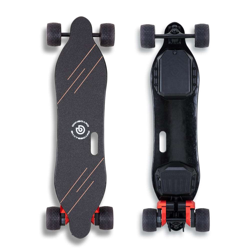 Ownboard W2 PRO 38-inch electric skateboard side view