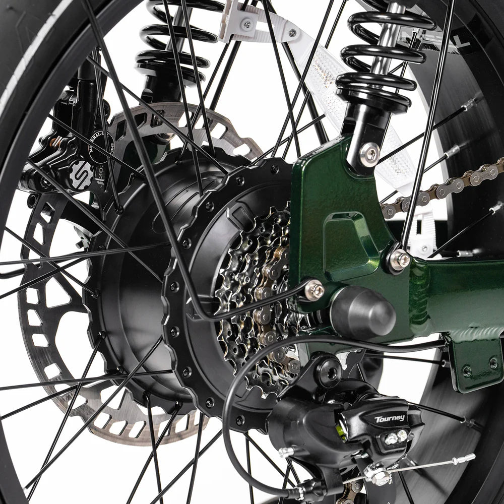 TESWAY X5 AWD E-Bike Canada | 3600W Dual Motor, 60Ah Long Range