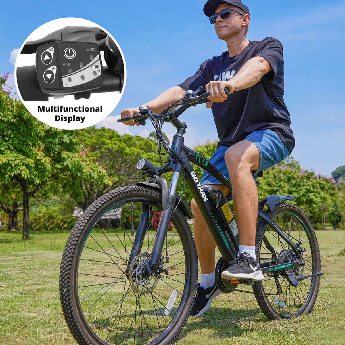 GOTRAX E03 commuter electric bike Canada 6 view