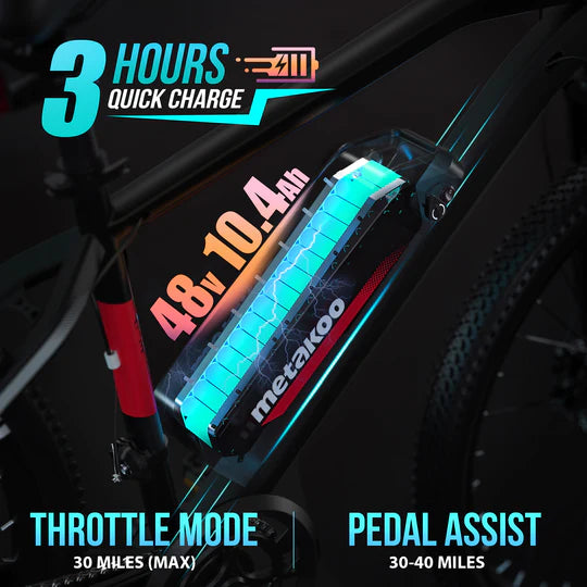 3 Hours Fast Charge Battery - Street Rides