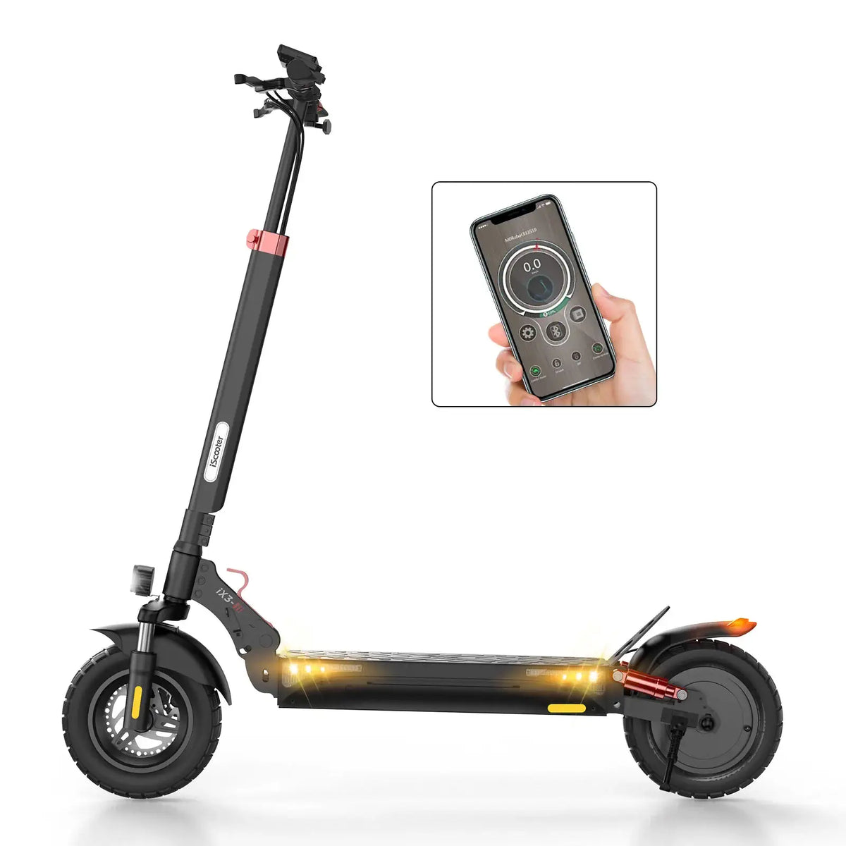 iSinwheel X3 800W Off Road Electric Scooter - Street Rides