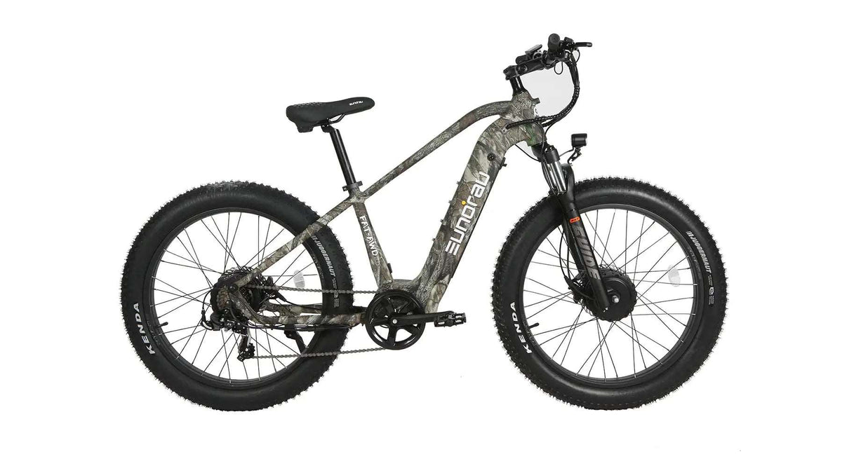Eunorau FAT-AWD 2.0 Electric Mountain Bike - Street Rides