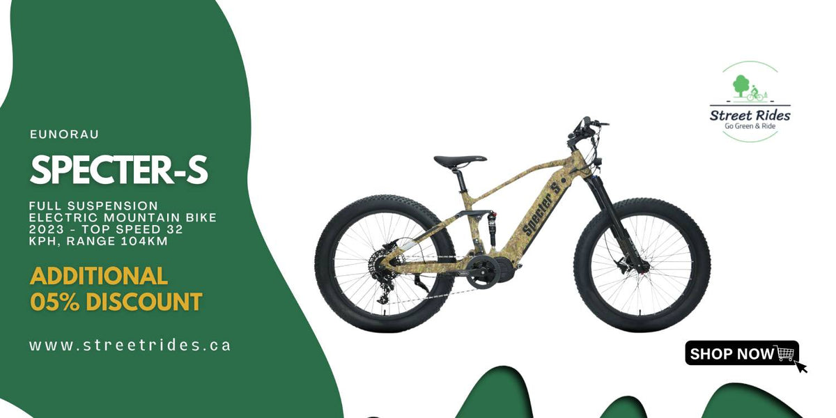 Electric Bikes Canada | Electric Scooters | E-Bikes | Street Rides