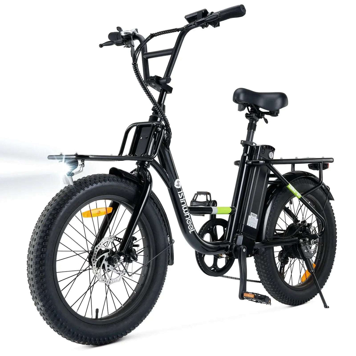 ISINWHEEL U7 20&quot; Step-Thru Cargo Electric Bike - Street Rides
