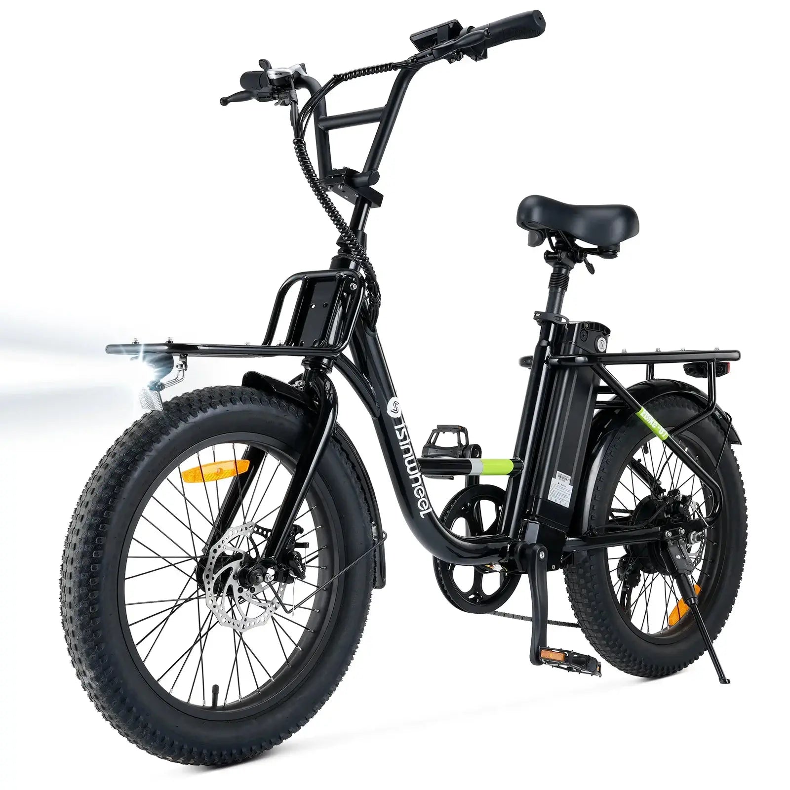 ISINWHEEL U7 20" Step-Thru Cargo Electric Bike - Street Rides