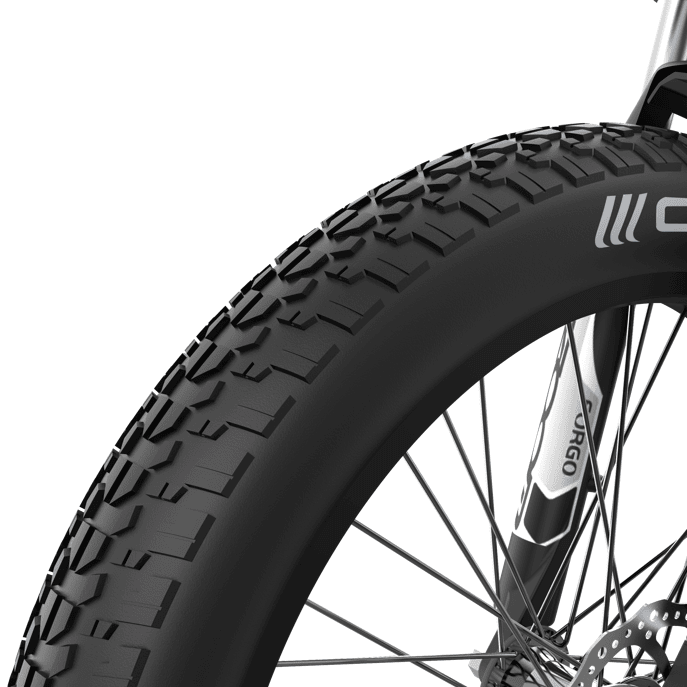 26*4.0 SKID AND PUNCTURE RESSISTANT FAT TIRES - Street Rides