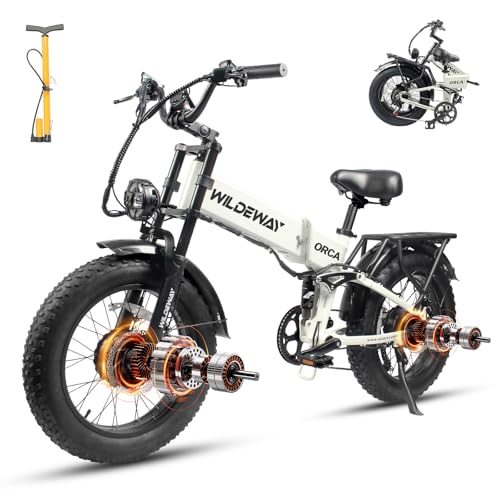 SummitX 1000W Folding E-Bike - Long Range 250km