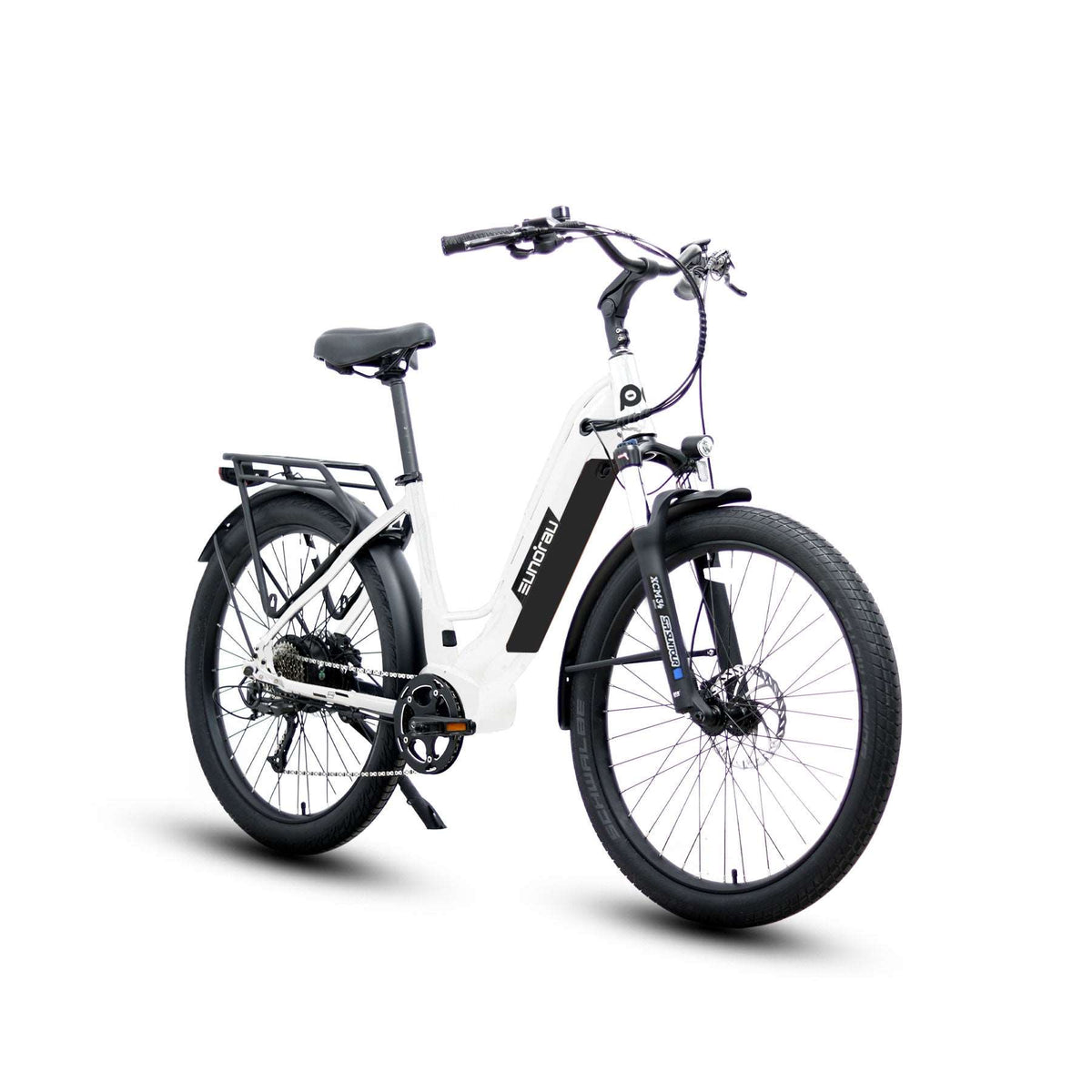 Eunorau 500W Meta275 Step-Thru Electric Bike - Street Rides