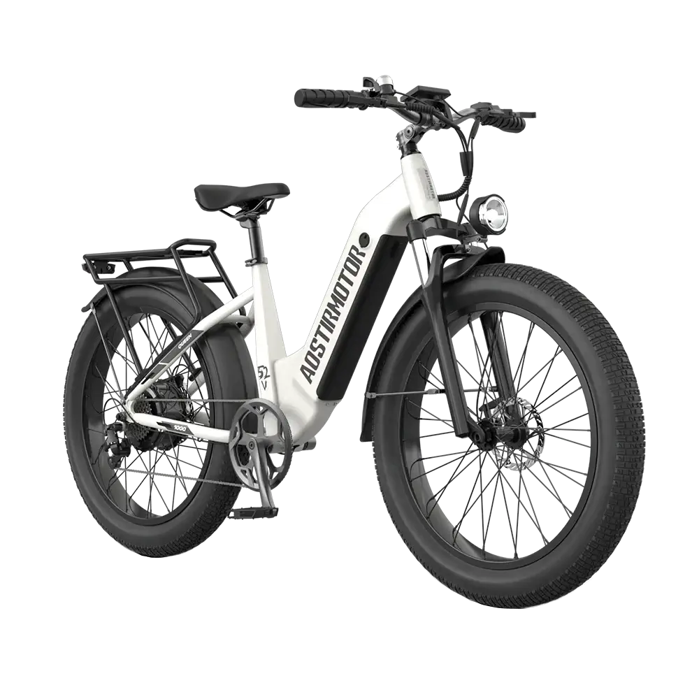 AOSTIRMOTOR Queen 1000 Watt Electric Bike - Street Rides