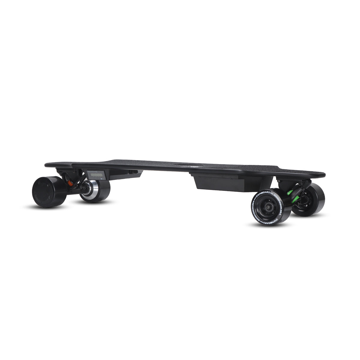 Ownboard C1S dual-hub rear wheels and deck profile