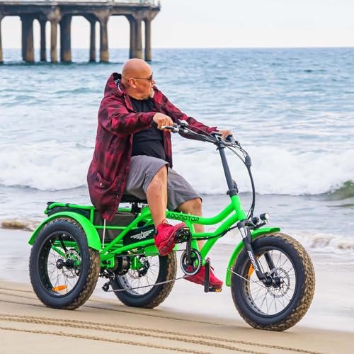 Addmotor Arisetan II M-360 Semi-Recumbent Electric Trike – 750W Motor, 48V 20Ah Samsung Battery, Differential Drive, Up to 85 Mile Range