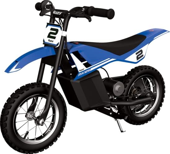 Razor MX125 Kids Electric Dirt Bike – 100W Motor, 13 km/h, Canada Edition