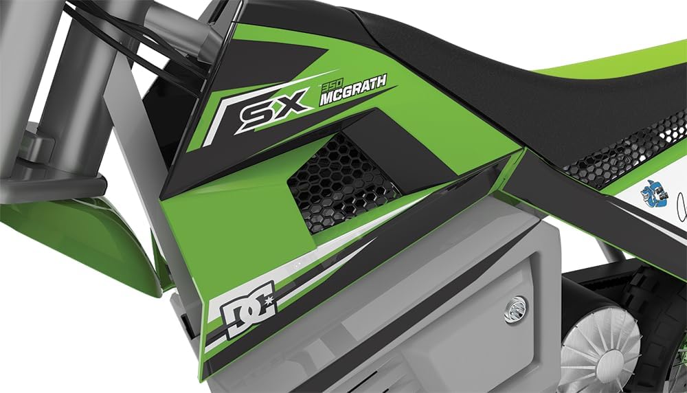 Razor SX350 McGrath Electric Dirt Bike (Kids/Teens) – Canada | Up to 22 km/h, High/Low Speed Control