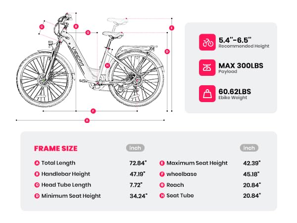 VEEFA Electric Bike for Adults 27.5” Ebike 32-38kmh Peak 1000W Motor E-Bike 128 KM Max Range by 48V Built-in Removable Battery, 5 Pedal-Assist Levels, UL 2849 Certified E Bike for Commuting