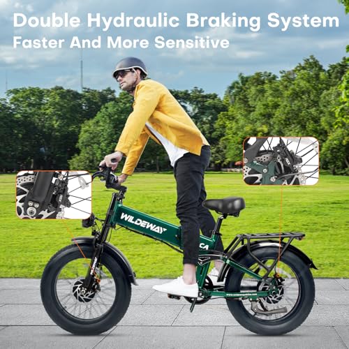 SummitX 1000W Folding E-Bike - Long Range 250km