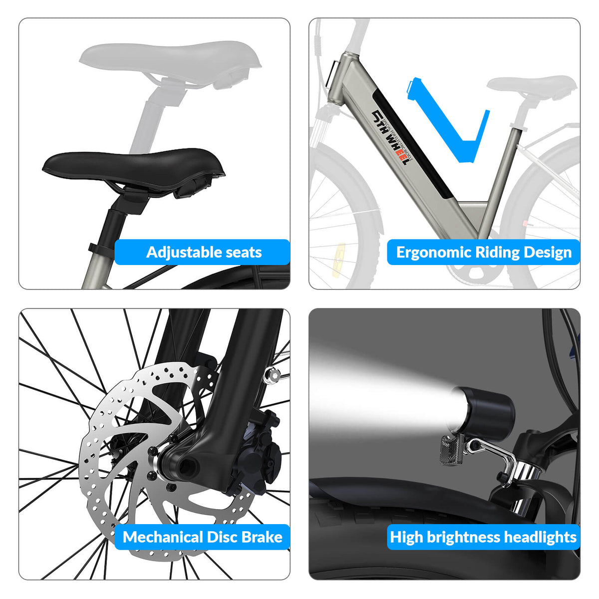 5TH WHEEL Melody LB18 Commuter Electric Bike - image 9