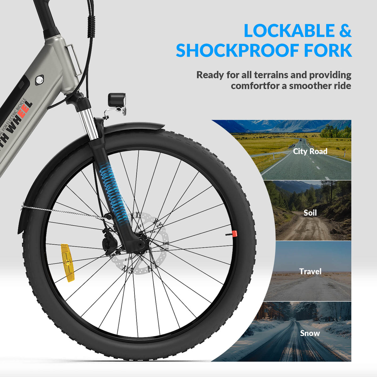 5TH WHEEL Melody LB18 Commuter Electric Bike - image 7