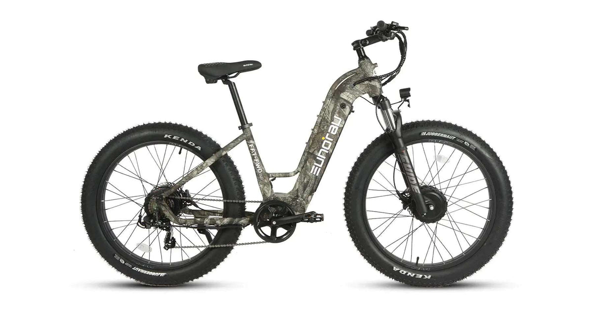 Eunorau FAT-AWD 2.0 Electric Mountain Bike - Street Rides