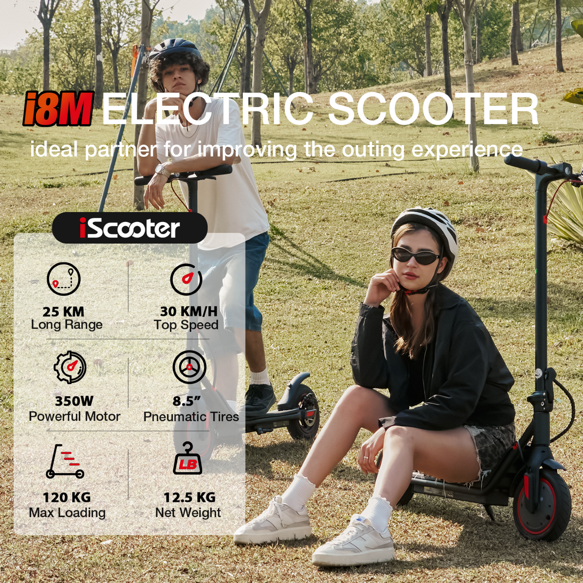 iScooter i8M Electric Scooter Canada product image 2