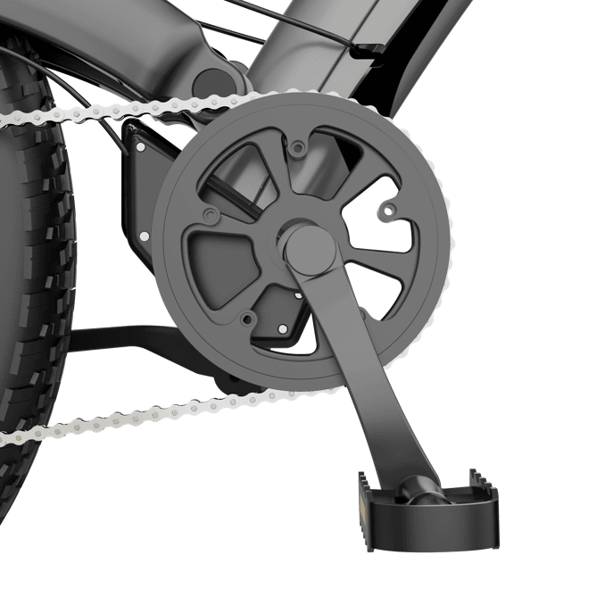 DURABLE ALUMINUM DENTAL PLATE CRANKSET-Street Rides